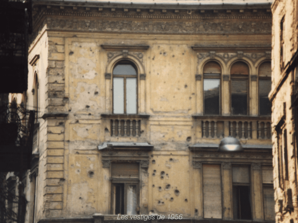 Les vestiges de l'invasion russe de 1956