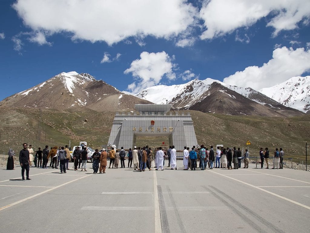 Khunjerab Pass en 2017, le poste-frontière amélioré