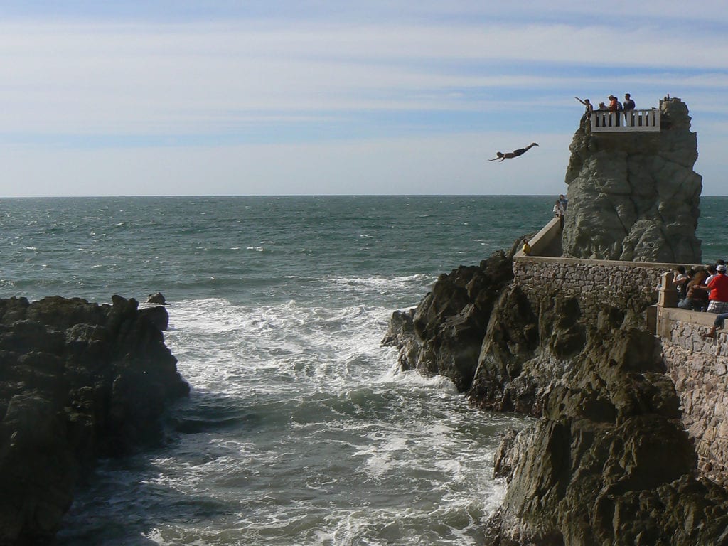 Le plongeur d'Acapulco, Mex.