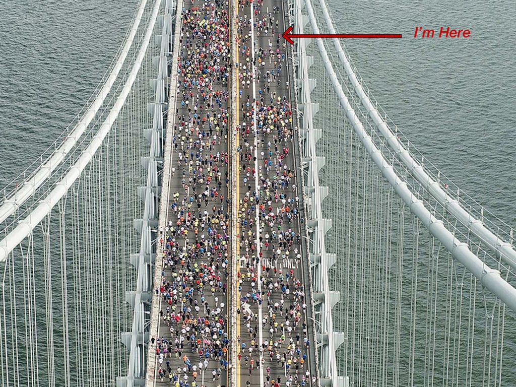 NYC marathon 06.11.1988
