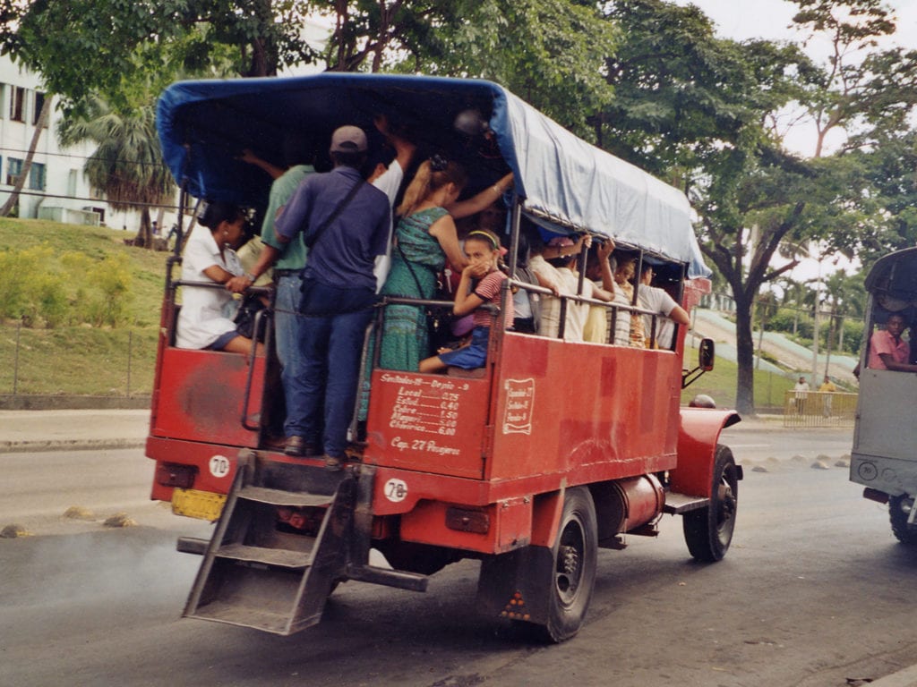 Transports publics, Cuba