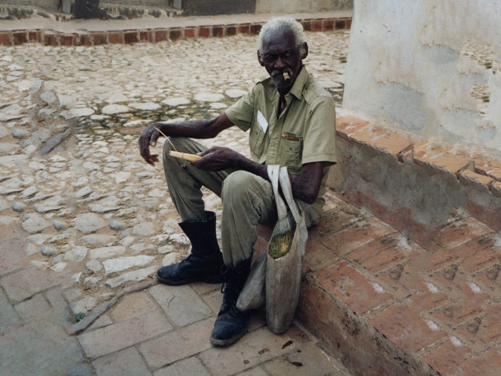 Fumeur de havane, Trinidad, Cuba
