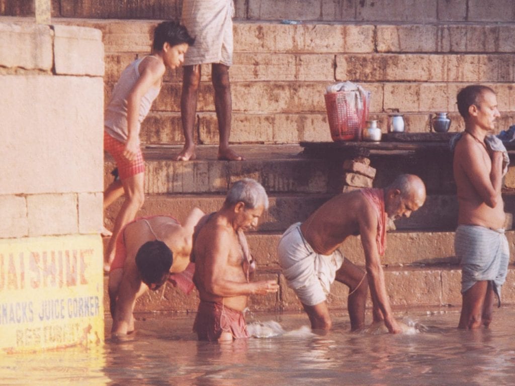 Varanasi, abblutions 